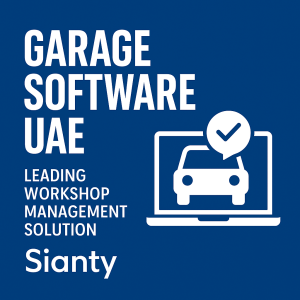 Garage Software UAE | Sianty Workshop Management Banner